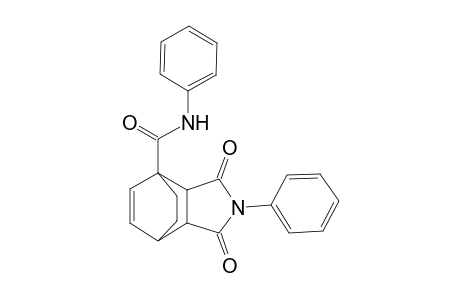 Tricyclo[5.2.2.0(2,6)]undec-8-ene-1-carboxylic acid, 3,5-dioxo-4-phenyl-4-aza-, phenylamide