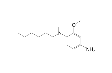 N1-hexyl-2-methoxybenzene-1,4-diamine