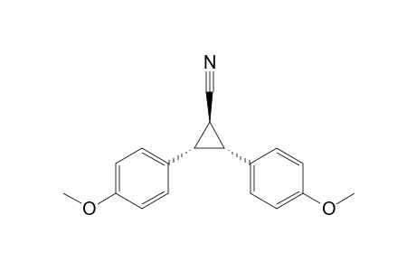 Cyclopropanecarbonitrile, 2,3-bis(4-methoxyphenyl)-, (1.alpha.,2.alpha.,3.beta.)-