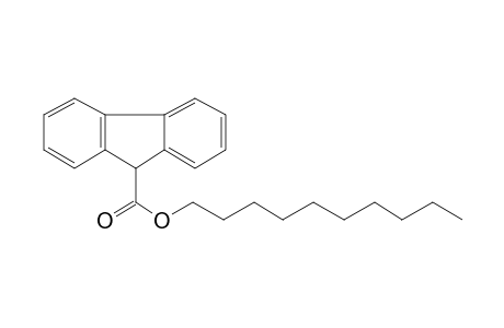 9H-Fluorene-9-carboxylic acid, decyl ester