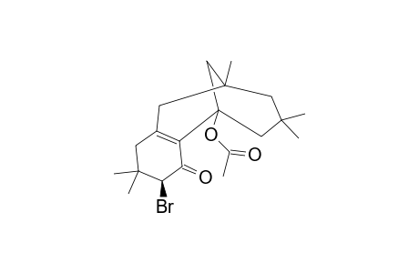 1-ACETOXY-4-BETA-BROMO-DIISOPHOR-2(7)-EN-3-ONE