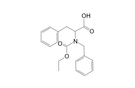 2-[benzyl(carbethoxy)amino]-3-phenyl-propionic acid