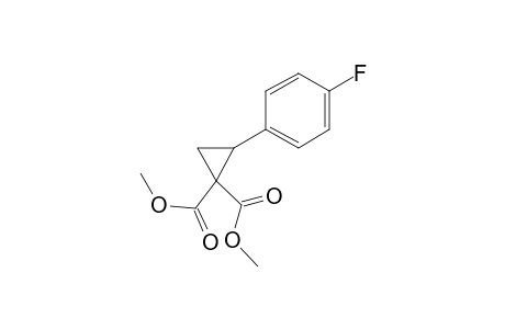 1,1-Dimethyl 2-(4-fluorophenyl)cyclopropane-1,2-dicarboxylate