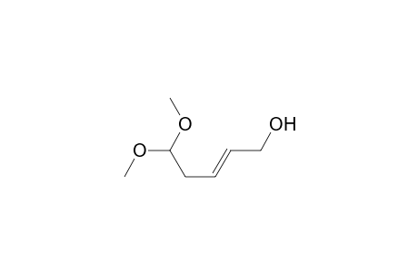 5,5-dimethoxypent-2(E)-en-1-ol