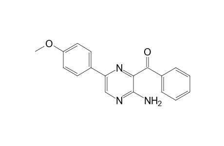 [3-amino-6-(4-methoxyphenyl)pyrazin-2-yl]-phenyl-methanone
