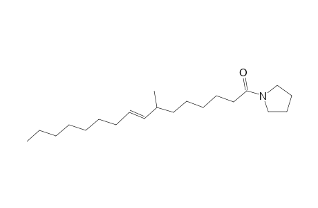 Pyrrolidine, 1-(1-oxo-7-methyl-8-hexadecenyl)-