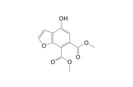 4-Hydroxybenzofuran-6,7-dicarboxylic acid dimethyl ester