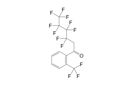 3,3,4,4,5,5,6,6,6-Nonafluoro-1-(2-(trifluoromethyl)phenyl)hexan-1-on