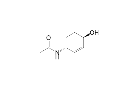 2-Cyclohexenol, 4-acetamido-, E\\trans-