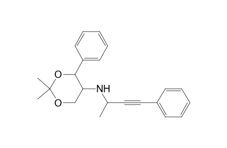 2,2-Dimethyl-4-phenyl-N-(4'-phenylbut-3'-yn-2'-yl)-1,3-dioxan-5-amine