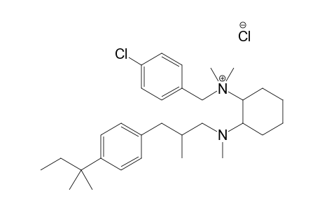 Benzenemethanaminium, 4-chloro-N-[2-[[3-[4-(1,1-dimethyl-propyl)phenyl]-2-methylpropyl]methylamino]cyclohexyl-N,N-dimethyl-, chloride, salt