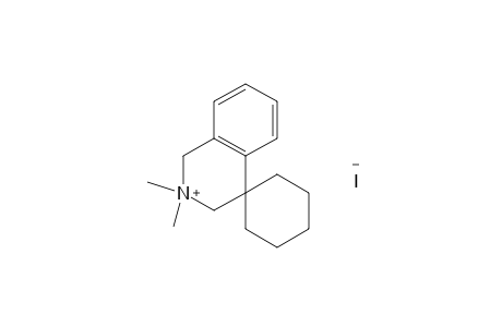 2',3'-DIHYDRO-2',2'-DIMETHYLSPIRO[CYCLOHEXANE-1,4'(1'H)-ISOQUINOLINIUM] IODIDE