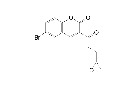 3-(3-(Oxiran-2-yl)propanoyl)-6-bromo-2H-chromen-2-one