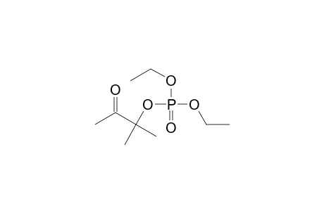 (1,1-dimethyl-2-oxo-propyl) diethyl phosphate