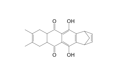 1,4-Methanonaphthacene-6,11-dione, 1,4,6a,7,10,10a-hexahydro-5,12-dihydroxy-8,9-dimethyl-