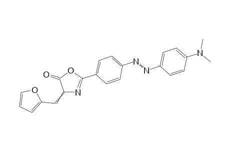 2-(4-{2-[4-(Dimethylamino)phenyl]-1-diazenyl}phenyl)-4-[1-(2-furyl)methylidene]-5(4H)-oxazolone