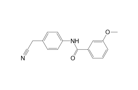 Benzamide, N-(4-cyanomethylphenyl)-3-methoxy-