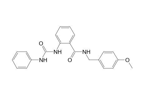 N-(4-Methoxybenzyl)-2-[(phenylcarbamoyl)amino]benzamide
