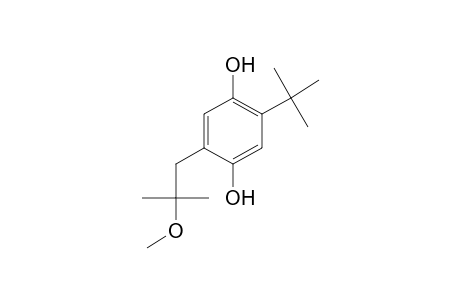 2-tert-BUTYL-5-(2-METHOXY-2-METHYLPROPYL)HYDROQUINONE