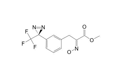 METHYL-(E)-2-(HYDROXYIMINO)-3-[3-[3-(TRIFLUOROMETHYL)-3H-DIAZIRIN-3-YL]-PHENYL]-PROPANOATE