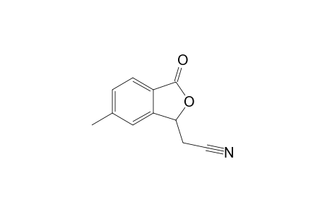 3-Cyanomethyl-5-methylphthalide
