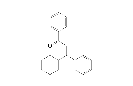 3-Cyclohexyl-1,3-diphenylpropan-1-one