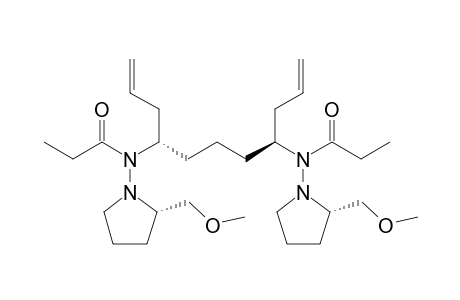 N-[(1S,5S)-1-allyl-5-[[(2S)-2-(methoxymethyl)pyrrolidin-1-yl]-propanoyl-amino]oct-7-enyl]-N-[(2S)-2-(methoxymethyl)pyrrolidin-1-yl]propanamide