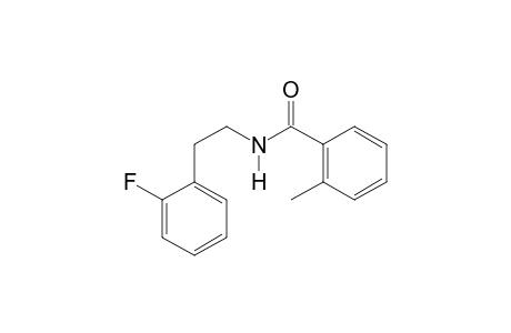 N-[2-(2-Fluorophenyl)ethyl]-2-methylbenzamide