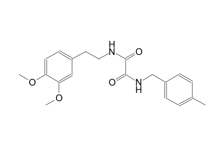ethanediamide, N~1~-[2-(3,4-dimethoxyphenyl)ethyl]-N~2~-[(4-methylphenyl)methyl]-