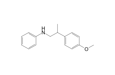 N-Phenyl-N-(2-(4-methoxyphenyl)propyl)amine