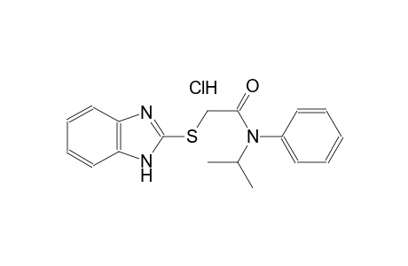 2-(1H-benzimidazol-2-ylsulfanyl)-N-isopropyl-N-phenylacetamide hydrochloride