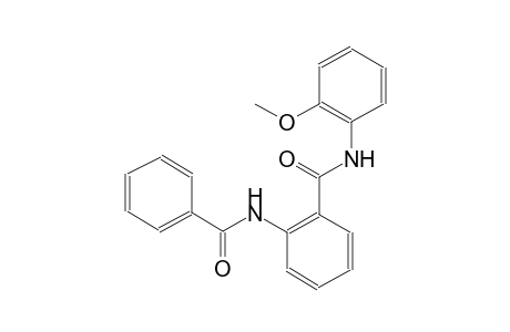 2-(benzoylamino)-N-(2-methoxyphenyl)benzamide