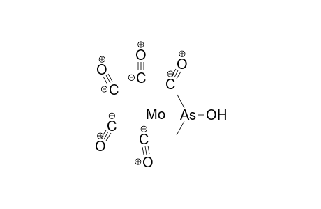 Molybdenum dimethylarsinous acid pentacarbonyl