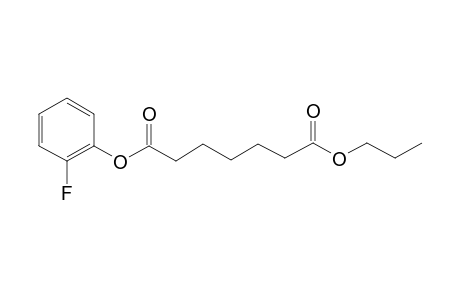 Pimelic acid, 2-fluorophenyl propyl ester