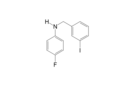 4-fluoro-N-(3-iodobenzyl)aniline