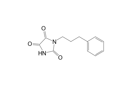 1-(3-Phenylpropyl)imidazolidine-2,4,5-trione