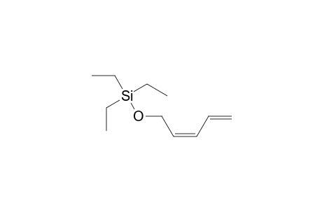 Silane, [(1-ethenyl-1-propenyl)oxy]triethyl-, (Z)-