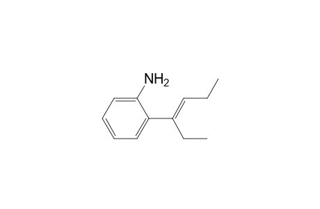 2-(1-Ethylbut-1-enyl)aniline