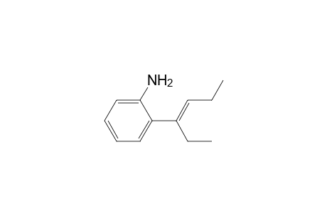 2-(1-Ethylbut-1-enyl)aniline