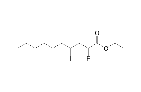 Ethyl 2-fluoro-4-iododecanoate
