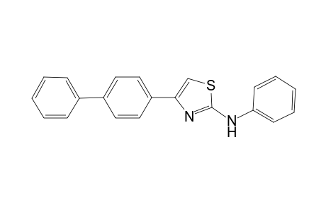 Thiazole, 4-(4-biphenyl)-2-phenylamino-