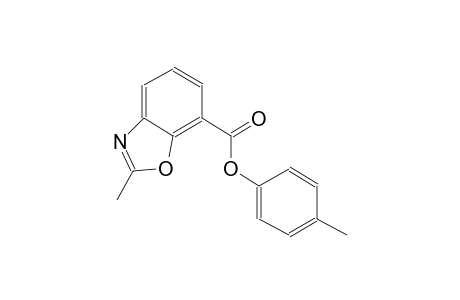 7-benzoxazolecarboxylic acid, 2-methyl-, 4-methylphenyl ester