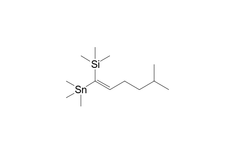 (E)-1-Trimethylsilyl-1-trimethylstannyl-5-methyl-1-hexene
