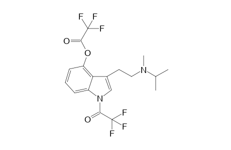 4-Hydroxy-N,N-methylisopropyltryptamine 2TFA