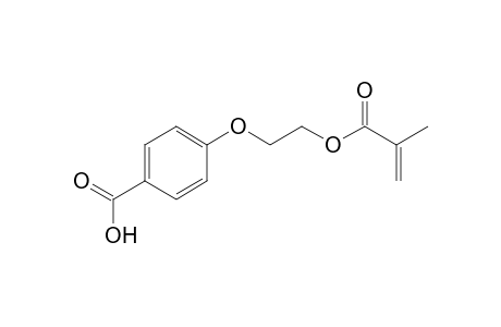 Benzoic acid, 4-[2-[(2-methyl-1-oxo-2-propenyl)oxy]ethoxy]-