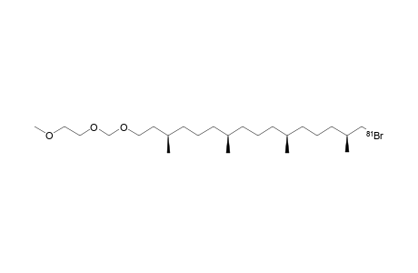 (2S,6S,10R,14R)-1-[81Br]bromo-2,6,10,14-tetramethyl-16-[(2'-methoxyethoxy)methoxy]hexadecane
