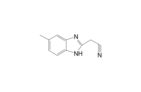 (5-methyl-1H-benzimidazol-2-yl)acetonitrile