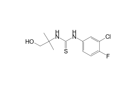 1-(3-CHLORO-4-FLUOROPHENYL)-3-(1,1-DIMETHYL-2-HYDROXYETHYL)-2-THIOUREA