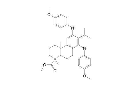 METHYL-12,14-BIS-[(4-METHOXYPHENYL)-AMINO]-DEHYDROABIETATE