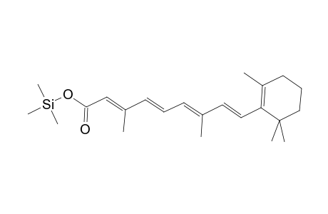 2,4,6,8-Nonatetraenoic acid, 3,7-dimethyl-9-(2,6,6-trimethyl-1-cyclohexen-1-yl)-, trimethylsilyl ester, (all-E)-